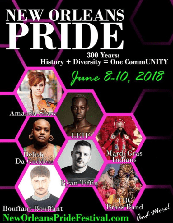 New Orleans Pride Lineup Revealed CURVE